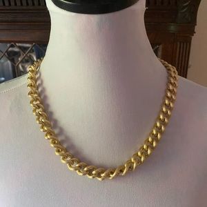 Vintage Gold-toned Chainlink Necklace